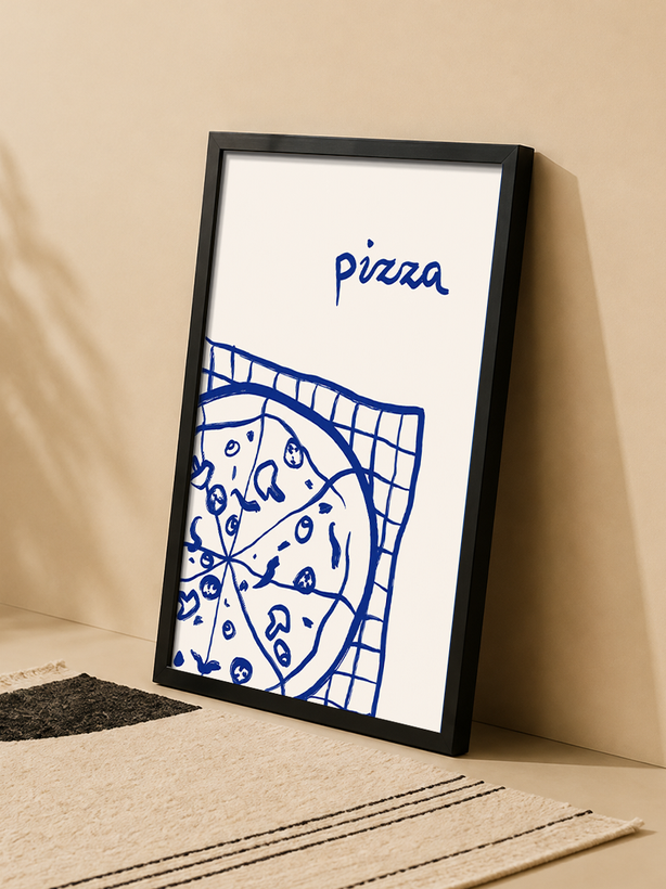 تابلو دکوراتیو پیتزا Pizza | کد 35