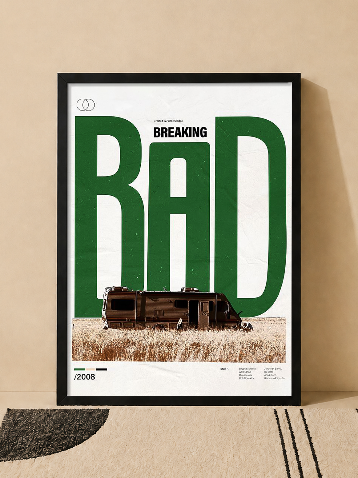 تابلو دکوراتیو بریکینگ بد | Breaking Bad | کد 54