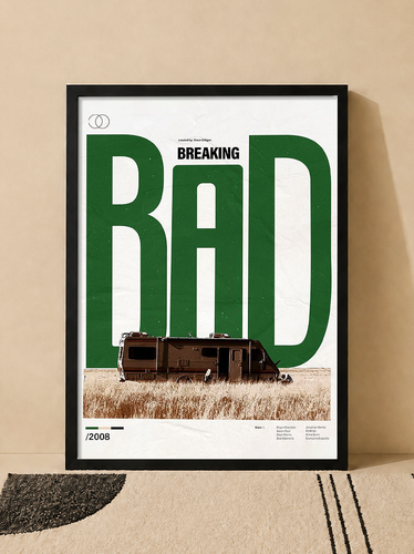 تابلو دکوراتیو بریکینگ بد | Breaking Bad | کد 54