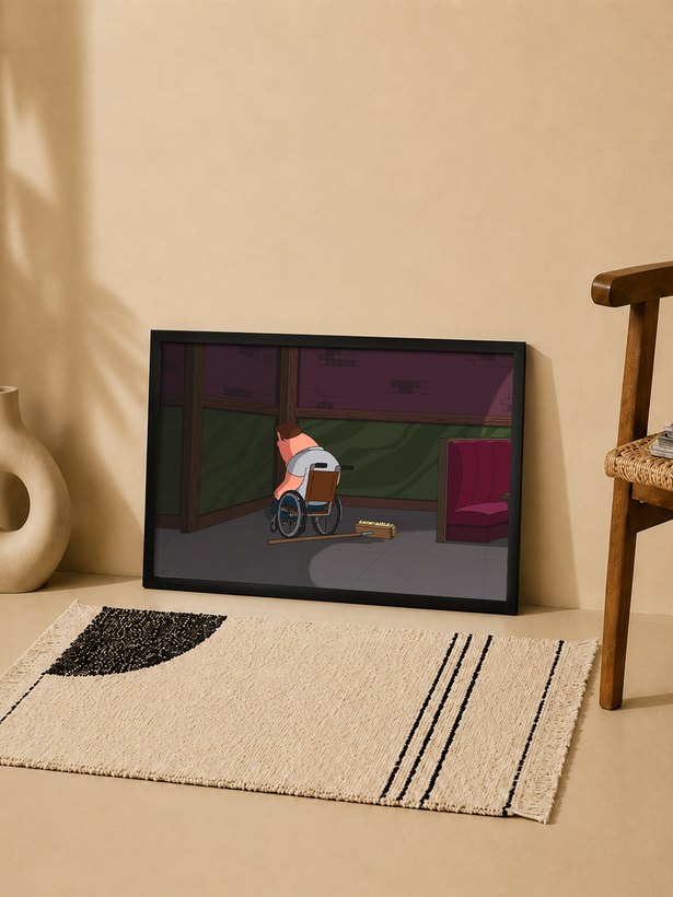 تابلو جو سویانسون | Joe Swanson از Family Guy | کد 62