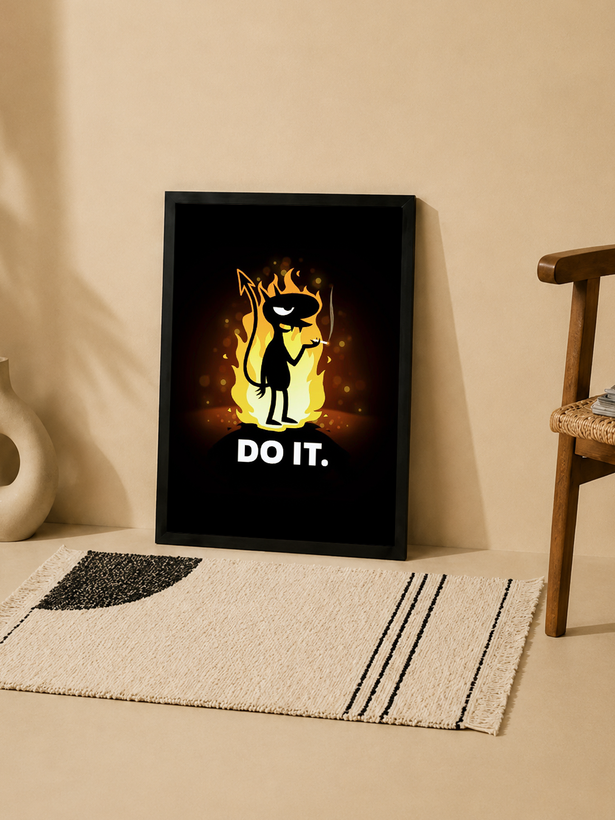 تابلو لوسی «Do It» | کد 68