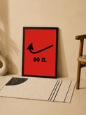تابلو دم لوسی «Do It» | کد 69