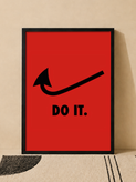 تابلو دم لوسی «Do It» | کد 69