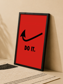 تابلو دم لوسی «Do It» | کد 69