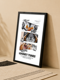 تابلو لونی تونز «Daffy Duck, Bugs Bunny & Taz» | کد 71