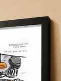تابلو لونی تونز «Daffy Duck, Bugs Bunny & Taz» | کد 71
