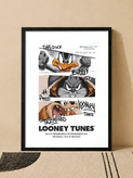 تابلو لونی تونز «Daffy Duck, Bugs Bunny & Taz» | کد 71