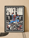 تابلو اسپایدرمن «With Great Power Comes Great Responsibility» | کد 72