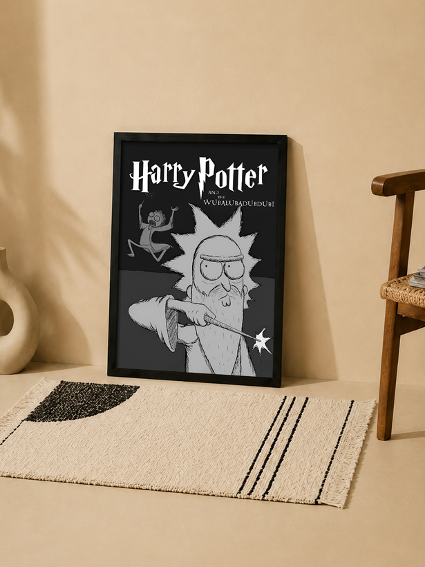 تابلو ریک و مورتی «Harry Potter» | کد 77