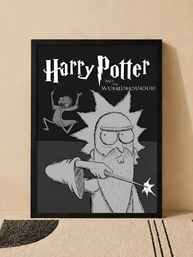 تابلو ریک و مورتی «Harry Potter» | کد 77
