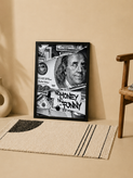 تابلو پول و ثروت «No Money No Funny» | کد 85