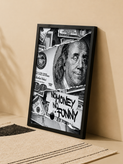 تابلو پول و ثروت «No Money No Funny» | کد 85