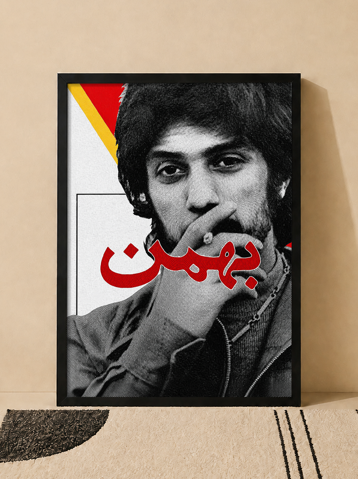 تابلو خواننده ایرانی داریوش | کد 87